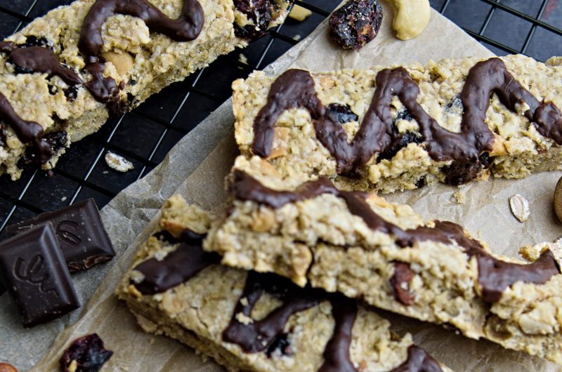 Vollwertige Müsli-Riegel